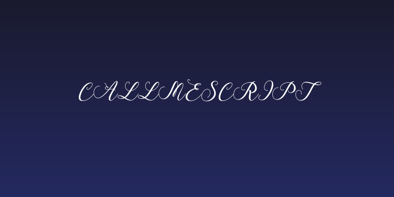 CallmeScript Social Header