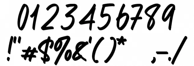 Callmounth Font OTHER CHARS