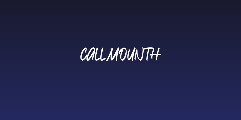 Callmounth Social Header