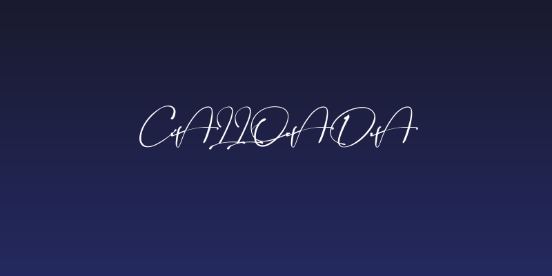 Calloada Social Header