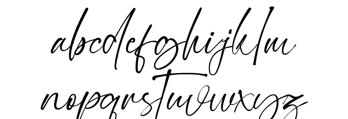 Calloada Font LOWERCASE