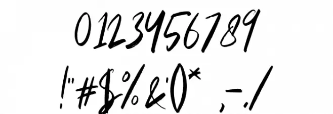 CallonskyScriptDEMO Font OTHER CHARS