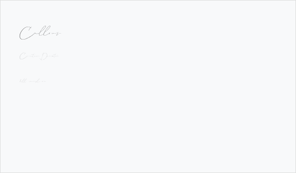 Callous Business Card