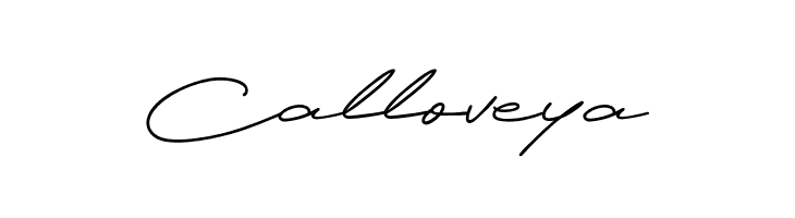 Calloveya  font caratteri gratis