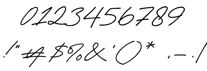 Calloveya Schriftart Anderer Schreiben