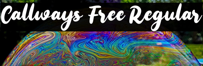 Callways Free Regular Example 3