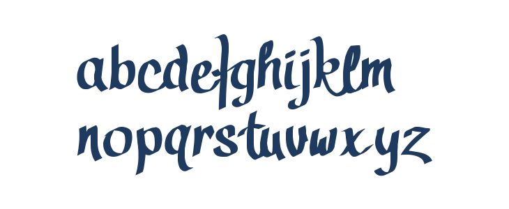 CallyScript Lowercase