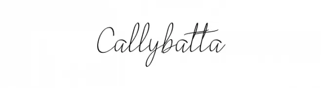 Callybatta Font