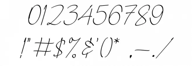 Callybatta Font OTHER CHARS