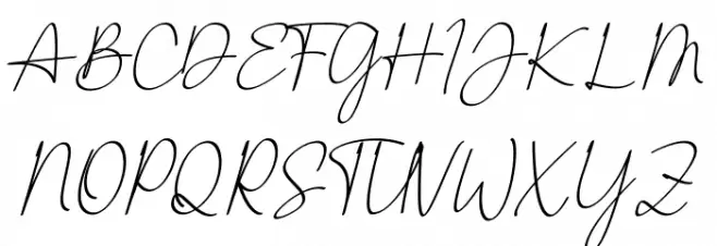 Callybatta Font UPPERCASE