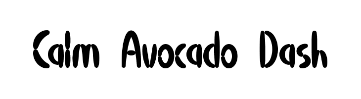 Calm Avocado Dash  لخطوط تنزيل