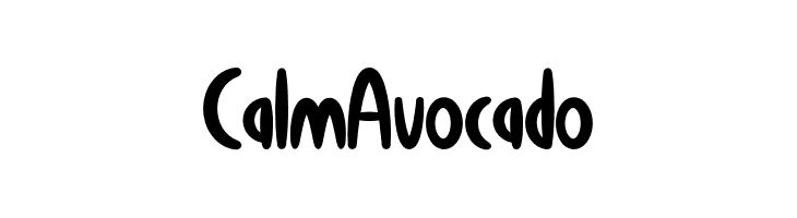 Calm Avocado  baixar fontes gratis
