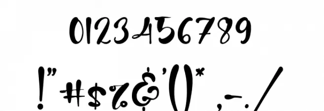 Calm Life Font OTHER CHARS