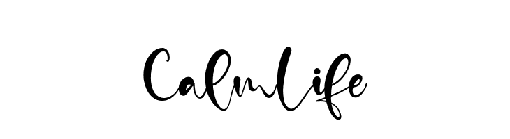CalmLife  नि: शुल्क फ़ॉन्ट्स डाउनलोड