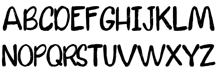 CalmWaters Font LOWERCASE