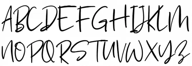 Calmly Font OTHER CHARS