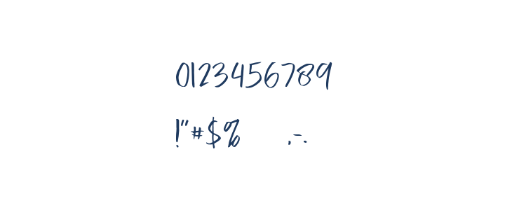 Calorie-Regular Other Characters