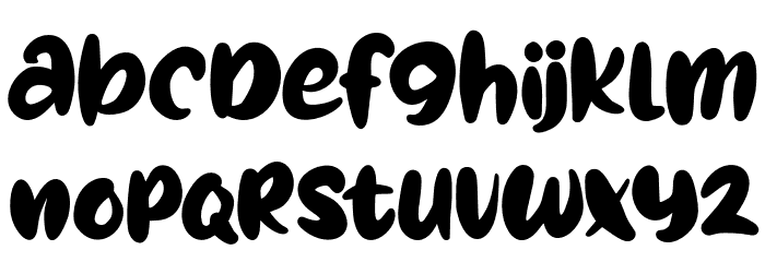 CaloseFREE Font LOWERCASE