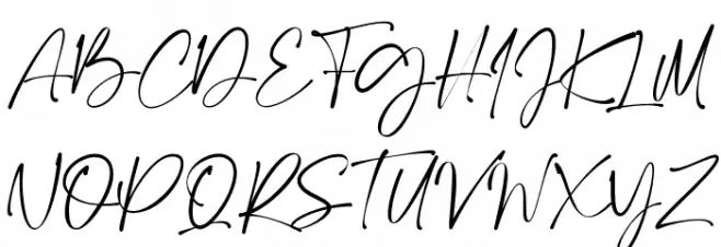 Calton Elegance Script Schriftart Groß