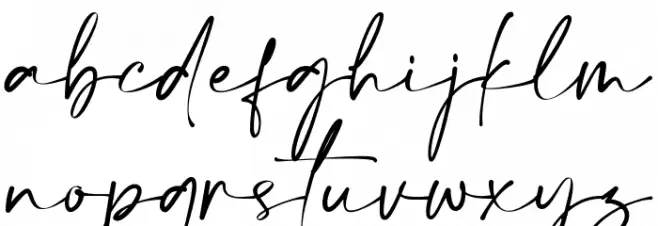 Calton Elegance Script Schriftart Kleinbuchstaben