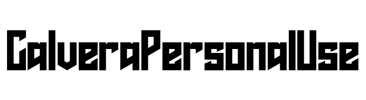 Calvera Personal Use  Frei Schriftart Herunterladen