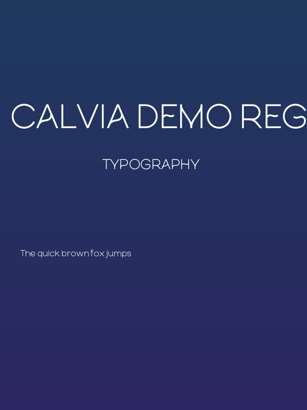 Calvia Demo Regular Poster