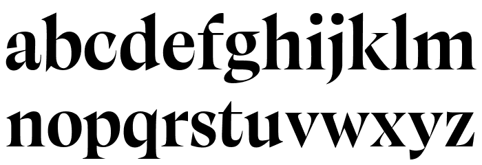Calvino Grande Trial Bold Font LOWERCASE