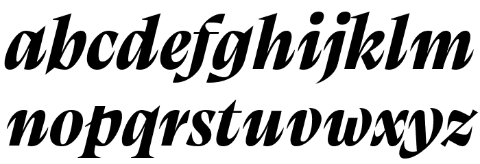 Calvino Grande Trial Extrabold Italic Font LOWERCASE