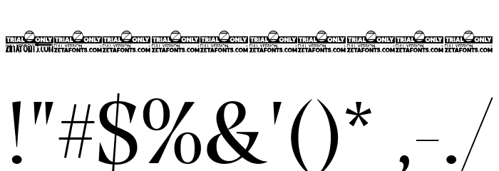 Calvino Grande Trial Regular Font OTHER CHARS