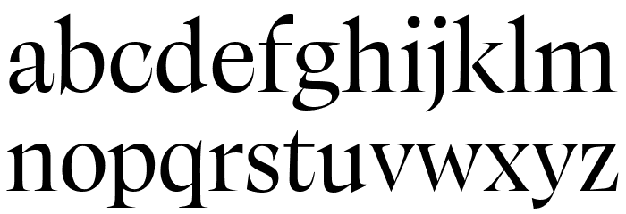 Calvino Grande Trial Regular Font LOWERCASE
