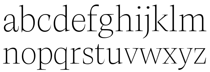 CalvinoGrandeVarTrial Font LOWERCASE