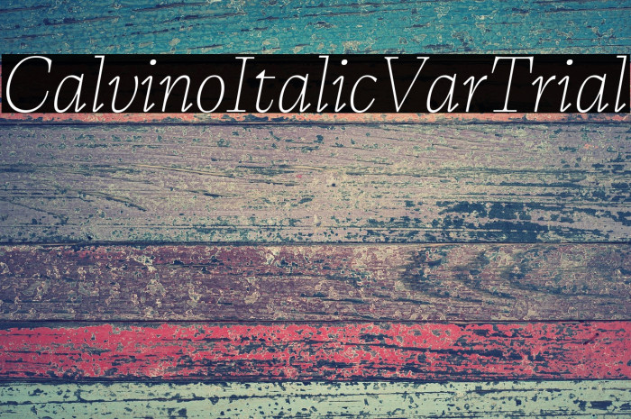 CalvinoItalicVarTrial Example 2