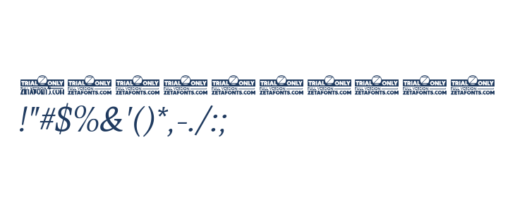 CalvinoTrial Book Italic Other Characters