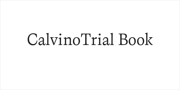 CalvinoTrial Book Logo