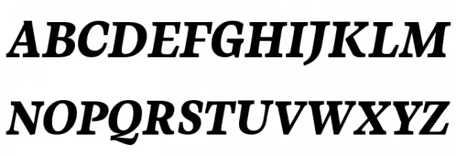 CalvinoTrial Extrabold Italic Fonte MAIÚSCULAS