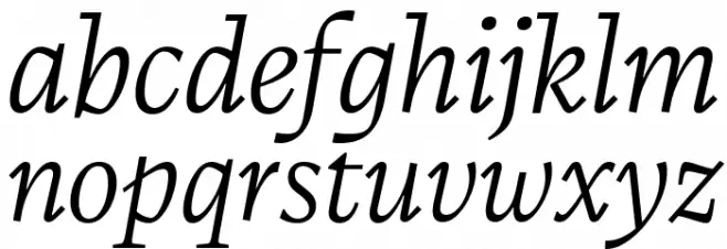 CalvinoTrial Light Italic Fuentes MINÚSCULAS