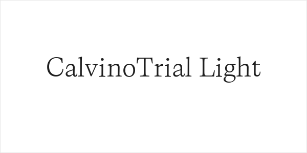 CalvinoTrial Light Logo