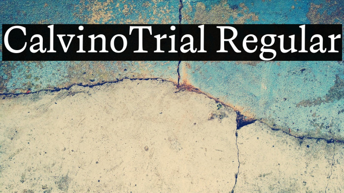 CalvinoTrial Regular Example 2