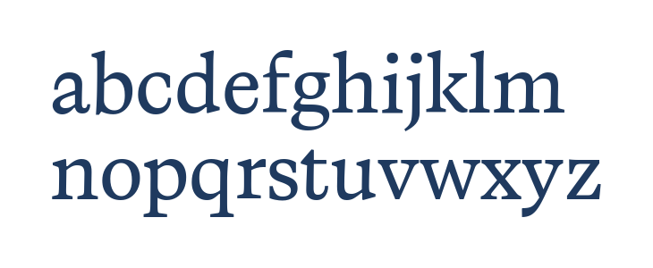 CalvinoTrial Regular Lowercase