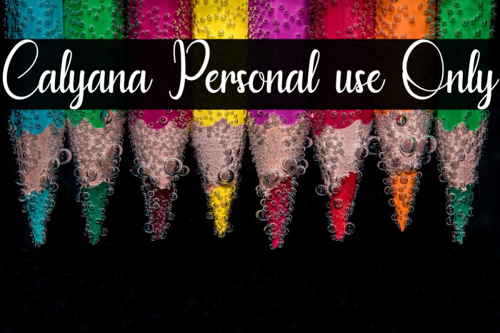 Calyana Personal use Only Example 2