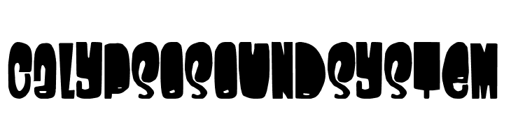 Calypso Soundsystem  les polices de caractères gratuit tlcharger