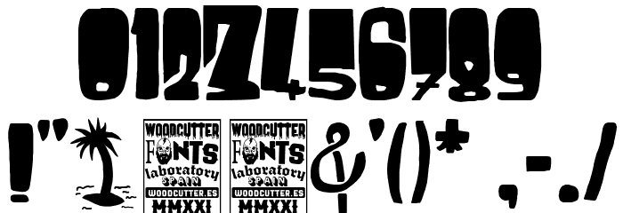 Calypso Soundsystem Font OTHER CHARS