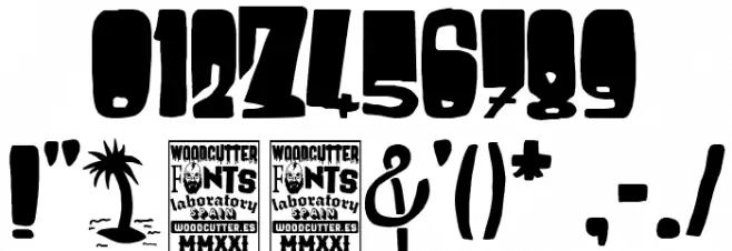 Calypso Soundsystem Font OTHER CHARS