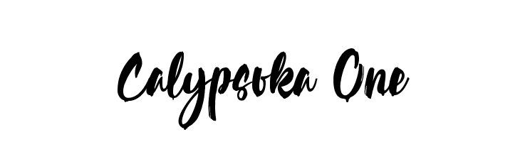 Calypsoka One  Frei Schriftart Herunterladen