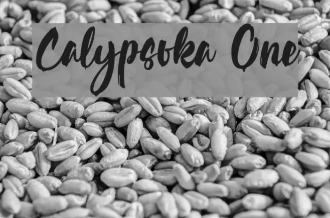 Calypsoka One Font examples