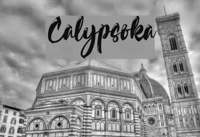 Calypsoka Font examples