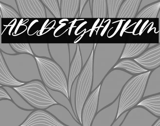 Calysta Rose Italic Font examples