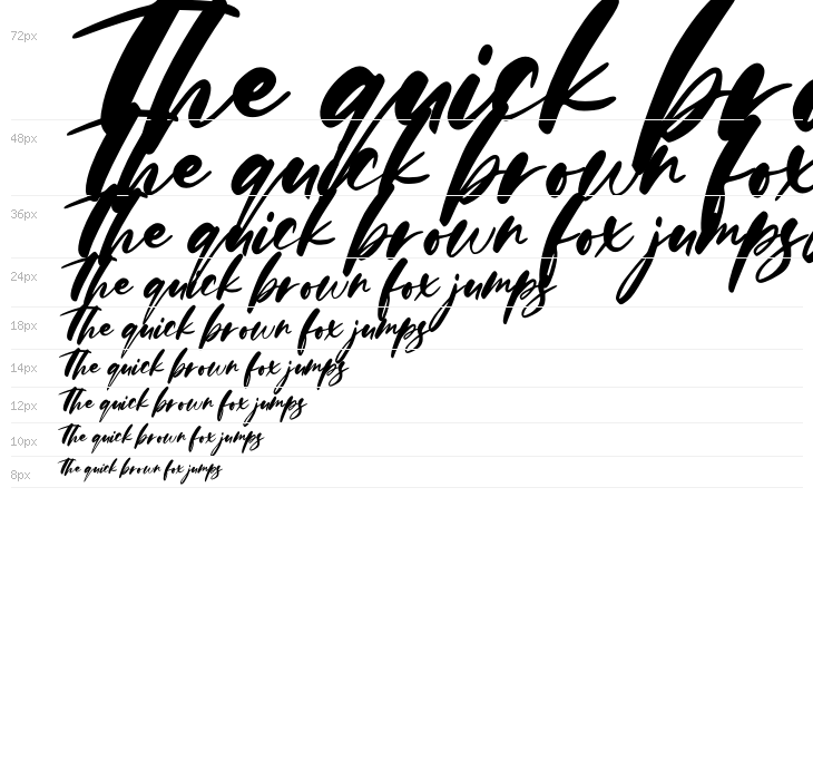 Calysta Rose Italic Waterfall