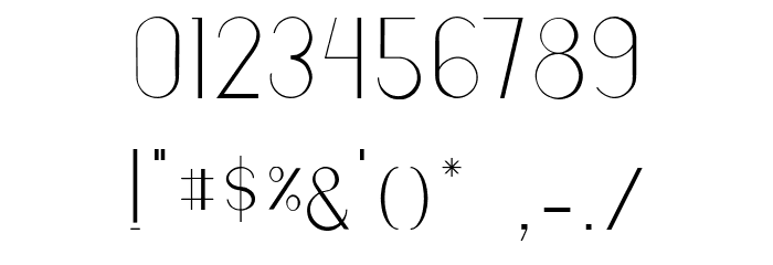 Camaly regular Font OTHER CHARS