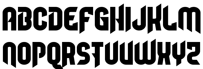 Camaraderie Font LOWERCASE